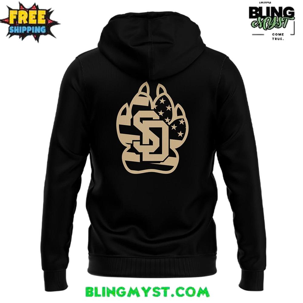 South Dakota Coyotes Military Appreciation 2025 Hoodie South Dakota Coyotes Military Appreciation 2025 Hoodie