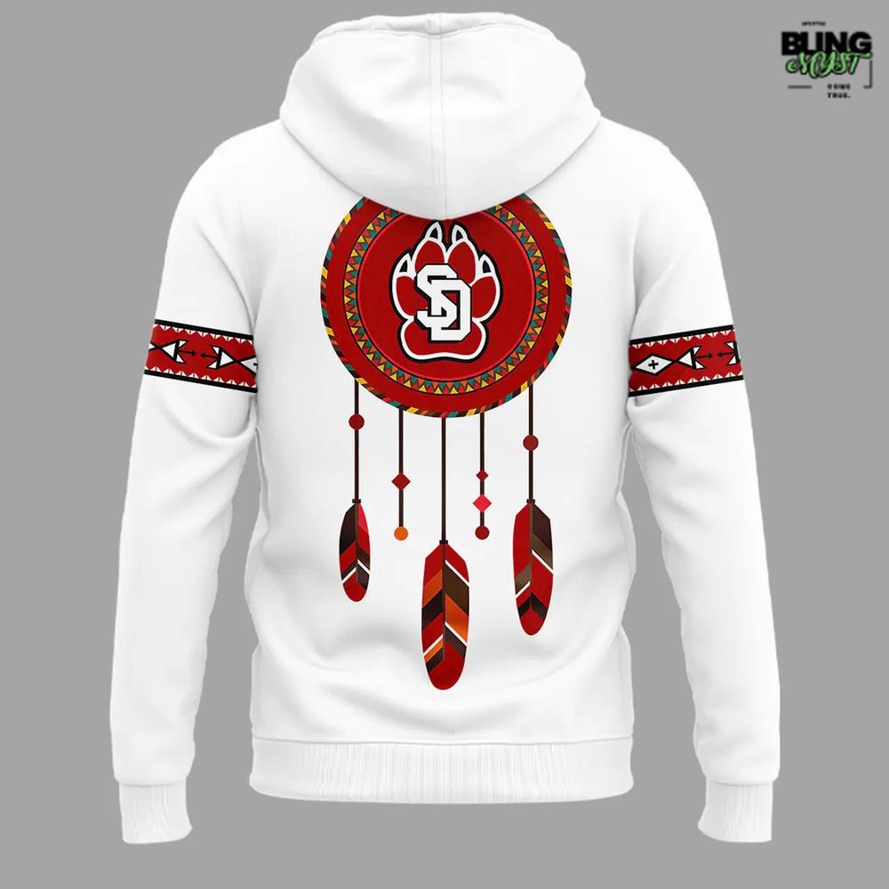 South Dakota Coyotes Native American Heritage 2025 Hoodie South Dakota Coyotes Native American Heritage 2025 Hoodie