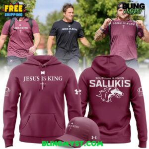 Southern Illinois Salukis Jesus Is King Special Edition Hoodie