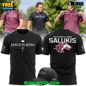 Southern Illinois Salukis Jesus Is King Special Edition T-Shirt