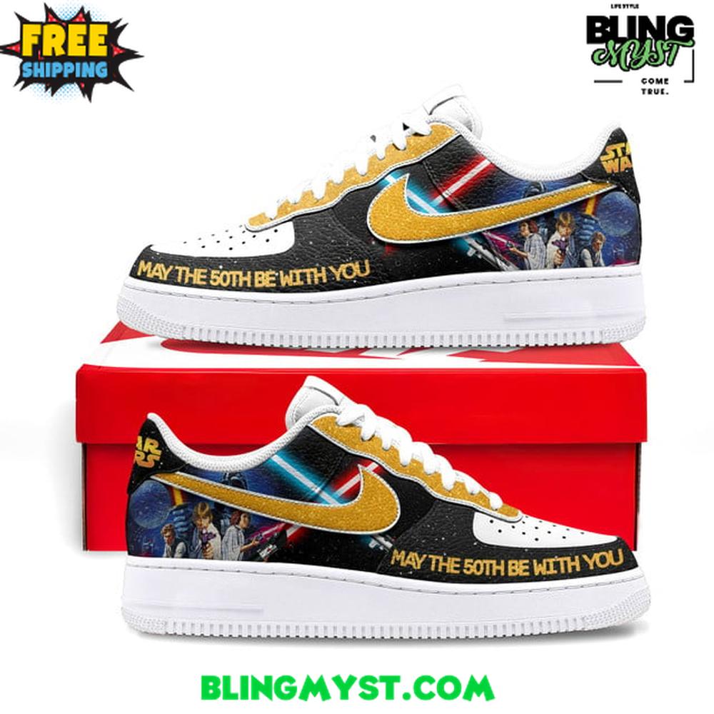 Star Wars 50th Anniversary Special Edition Air Force 1 Star Wars 50th Anniversary Special Edition Air Force 1