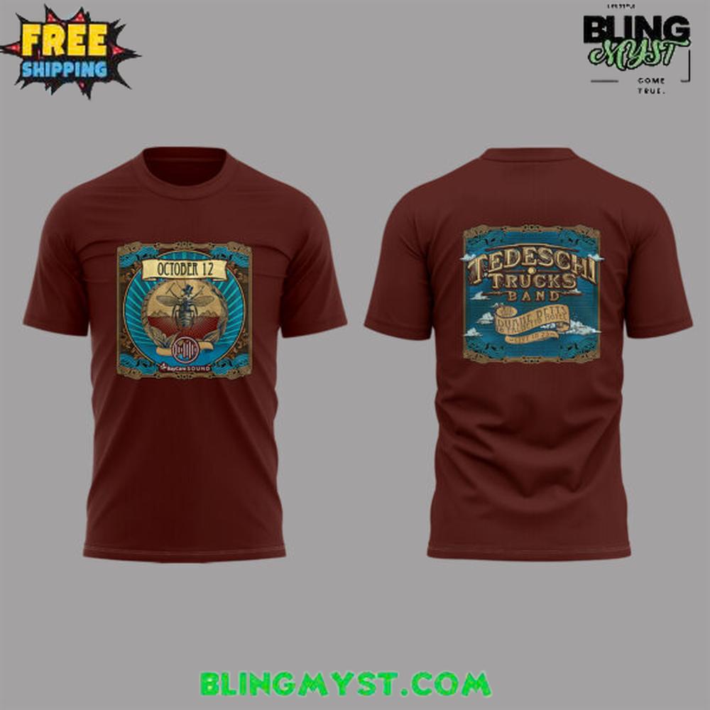 Tedeschi Trucks Band Live In ’25 At The BayCare Sound Special T-Shirt Tedeschi Trucks Band Live In ’25 At The BayCare Sound Special T-Shirt