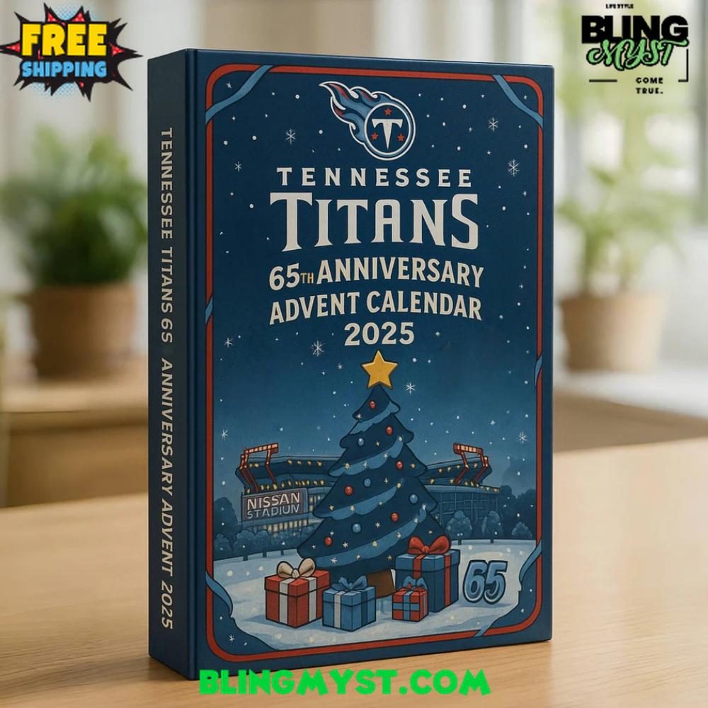 Tennessee Titans 66TH ANNIVERSARY Christmas Limited Edition Advent Calendar 2025 Tennessee Titans 66TH ANNIVERSARY Christmas Limited Edition Advent Calendar 2025