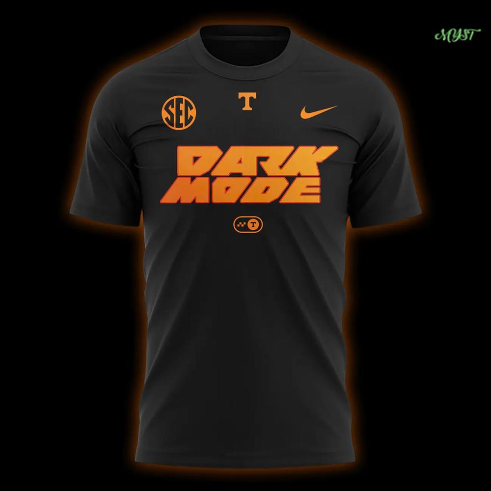 Tennessee Volunteers Dark Mode Premium T-Shirt Tennessee Volunteers Dark Mode Premium T-Shirt