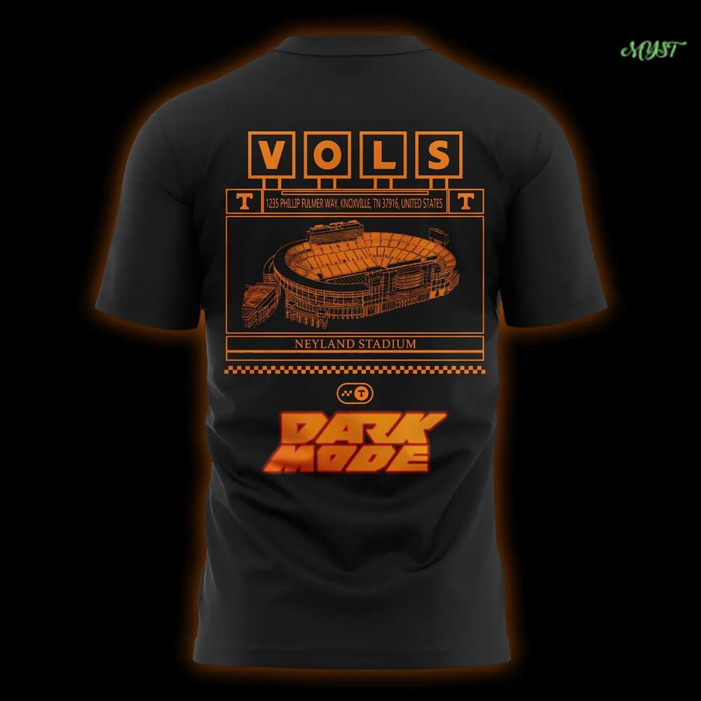 Tennessee Volunteers Dark Mode Premium T-Shirt Tennessee Volunteers Dark Mode Premium T-Shirt