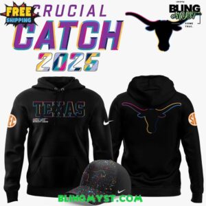 Texas Longhorns 2025 Crucial Catch Special Hoodie
