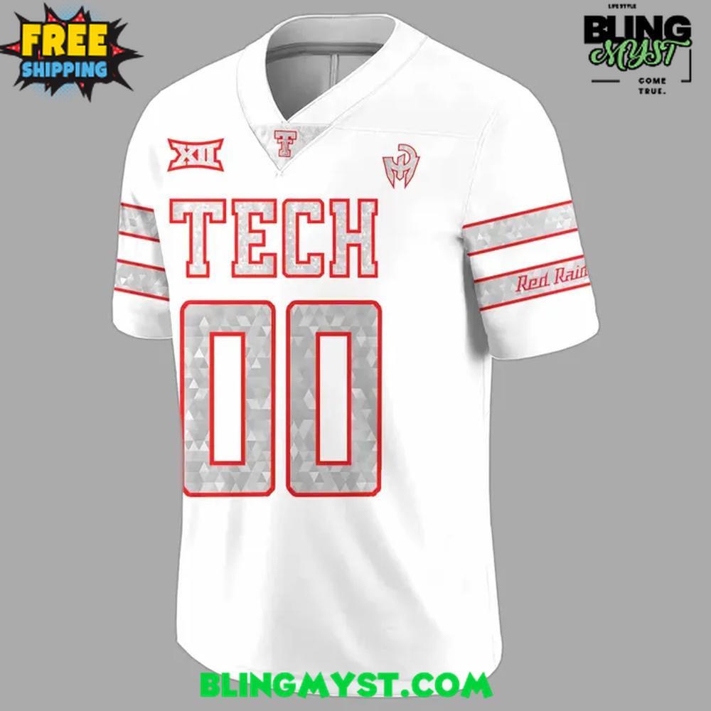 Texas Tech Red Raiders GalvanICED 2025 Football Jersey Texas Tech Red Raiders GalvanICED 2025 Football Jersey