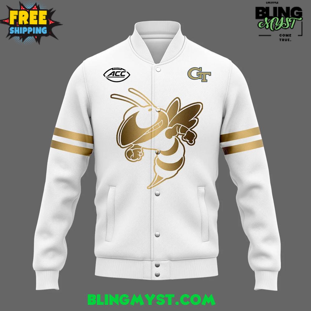 The Look The Flats The Buzz Georgia Tech Edition Basketball Jacket The Look The Flats The Buzz Georgia Tech Edition Basketball Jacket