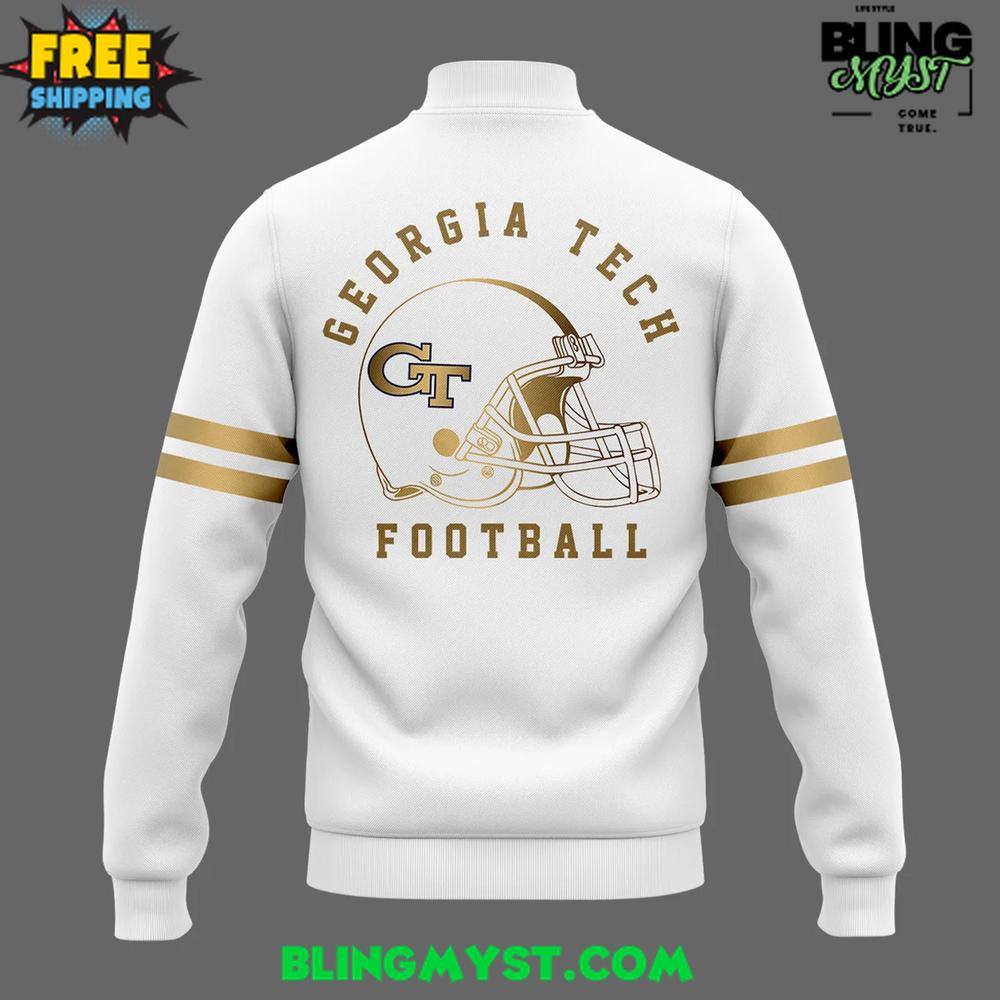 The Look The Flats The Buzz Georgia Tech Edition Basketball Jacket The Look The Flats The Buzz Georgia Tech Edition Basketball Jacket