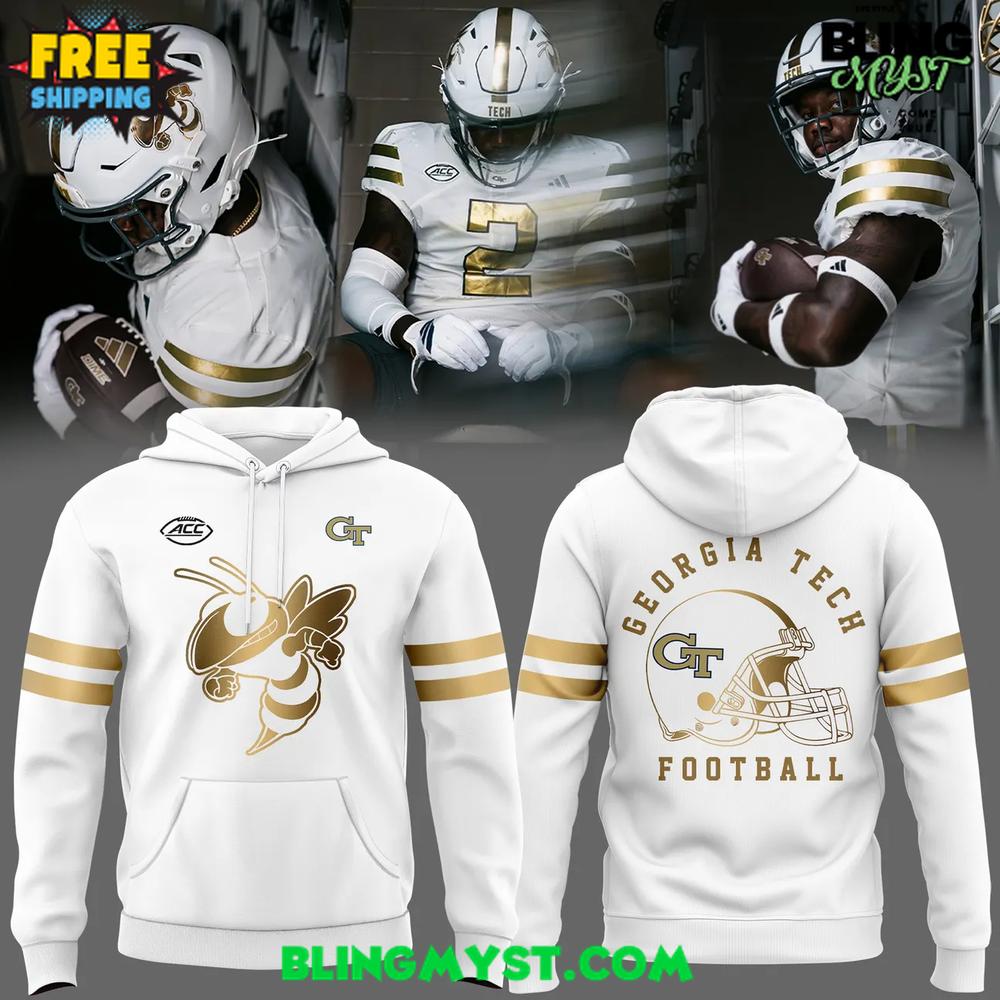 The Look The Flats The Buzz Georgia Tech Special Edition Hoodie The Look The Flats The Buzz Georgia Tech Special Edition Hoodie