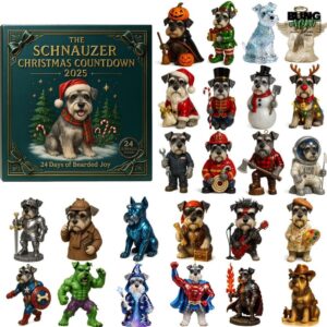 The Schnauzer Christmas Countdown Advent Calendar 2025