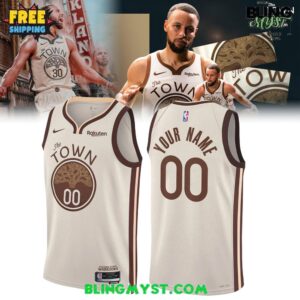 The Town Edition Golden State Warriors Limited Basketball Jersey