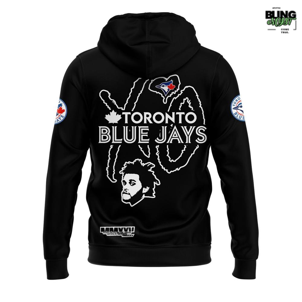 The Weeknd x Toronto Blue Jays Fanatics World Series 2025 Hoodie The Weeknd x Toronto Blue Jays Fanatics World Series 2025 Hoodie