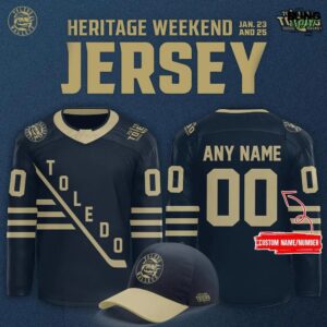 Toledo Walleye Heritage Weekend Limited Edition Hockey Jersey
