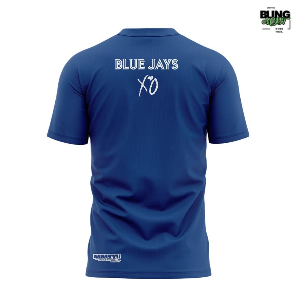 Toronto Blue Jays x The Weeknd 2025 World Series T-Shirt Toronto Blue Jays x The Weeknd 2025 World Series T-Shirt