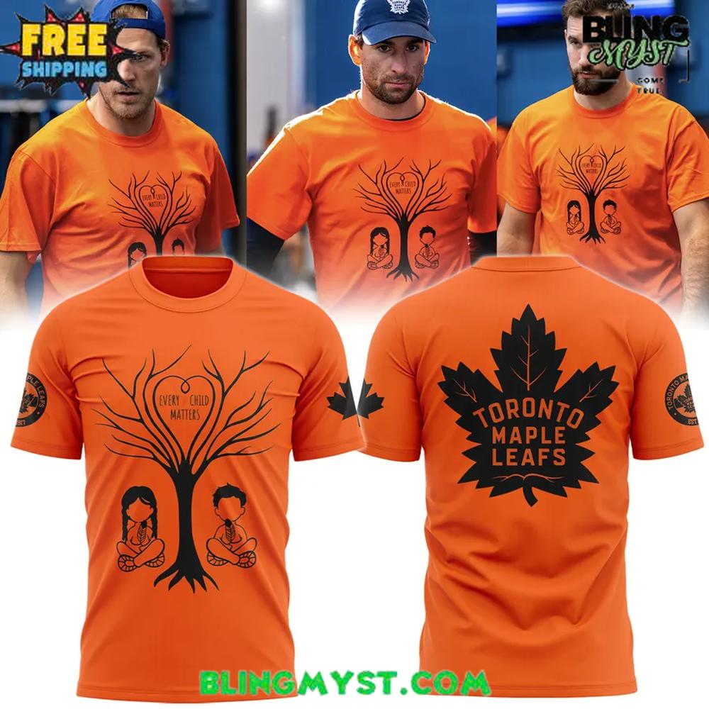 Toronto Maple Leafs Every Child Matters Limited Edition T-Shirt Toronto Maple Leafs Every Child Matters Limited Edition T-Shirt