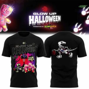 Toronto Raptors Glow Up Halloween Limited T-Shirt
