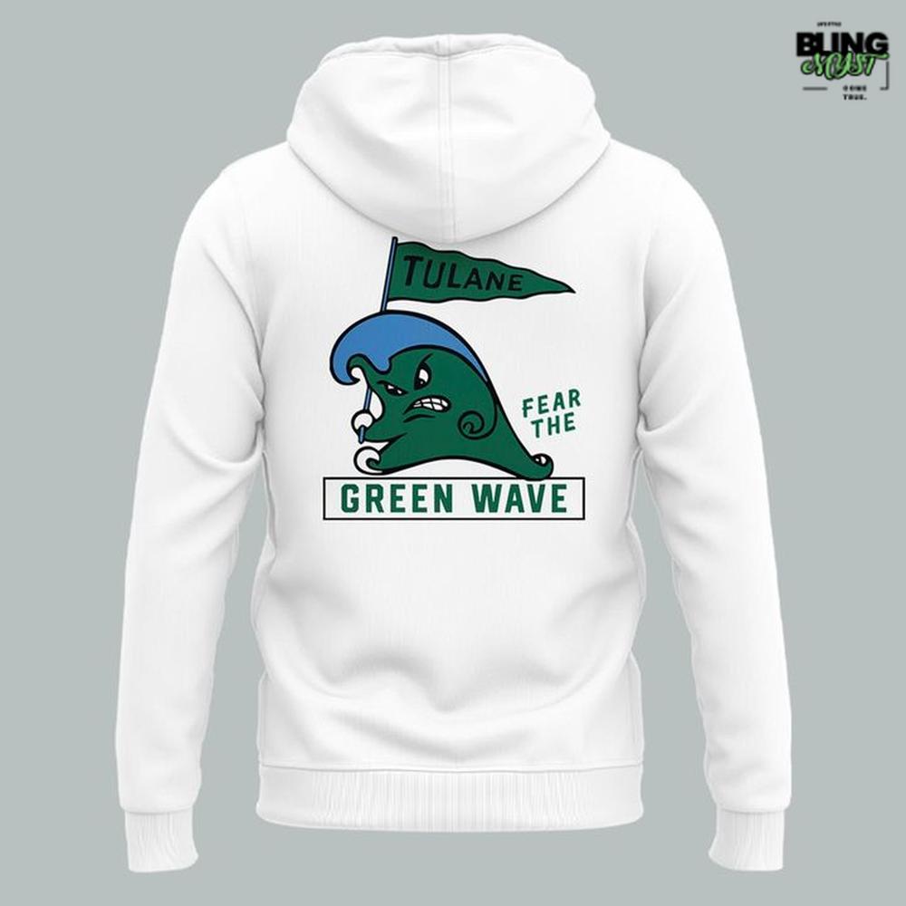 Tulane Green Wave Bowl Bound 2025 Hoodie Tulane Green Wave Bowl Bound 2025 Hoodie