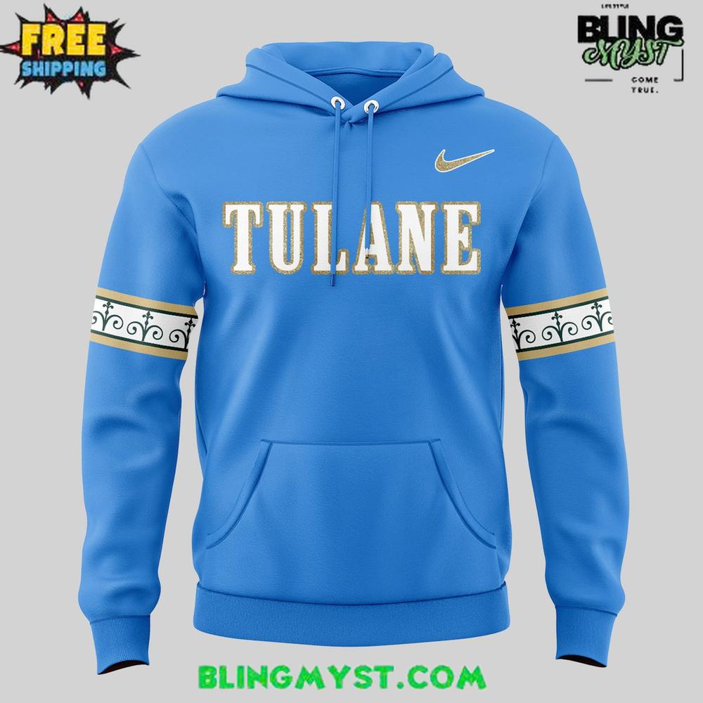 Tulane Green Wave Roll Wave Special Edition Hoodie Tulane Green Wave Roll Wave Special Edition Hoodie
