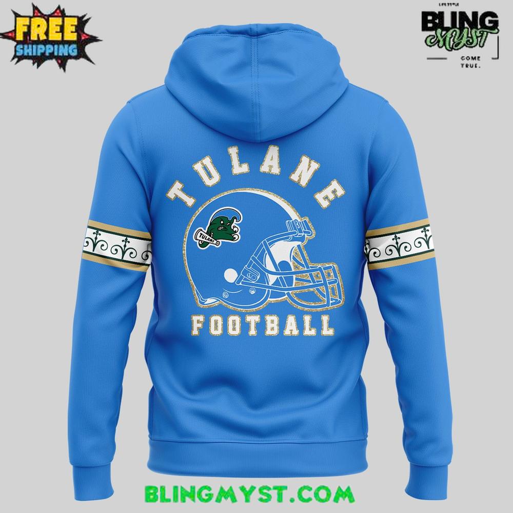 Tulane Green Wave Roll Wave Special Edition Hoodie Tulane Green Wave Roll Wave Special Edition Hoodie