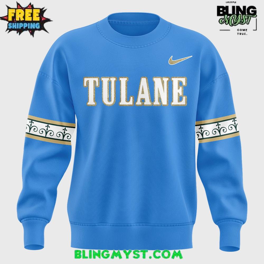 Tulane Green Wave Roll Wave Special Edition Sweatshirt Tulane Green Wave Roll Wave Special Edition Sweatshirt