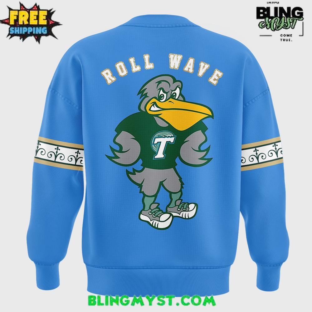 Tulane Green Wave Roll Wave Special Edition Sweatshirt Tulane Green Wave Roll Wave Special Edition Sweatshirt