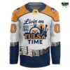 Tulsa Oilers Livin’ on Tulsa Time 2025 Hockey Jersey 1 Tulsa Oilers Livin on Tulsa Time 2025 Hockey Jersey 2