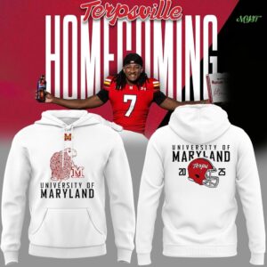 University Of Maryland Terrapins 2025 Hoodie