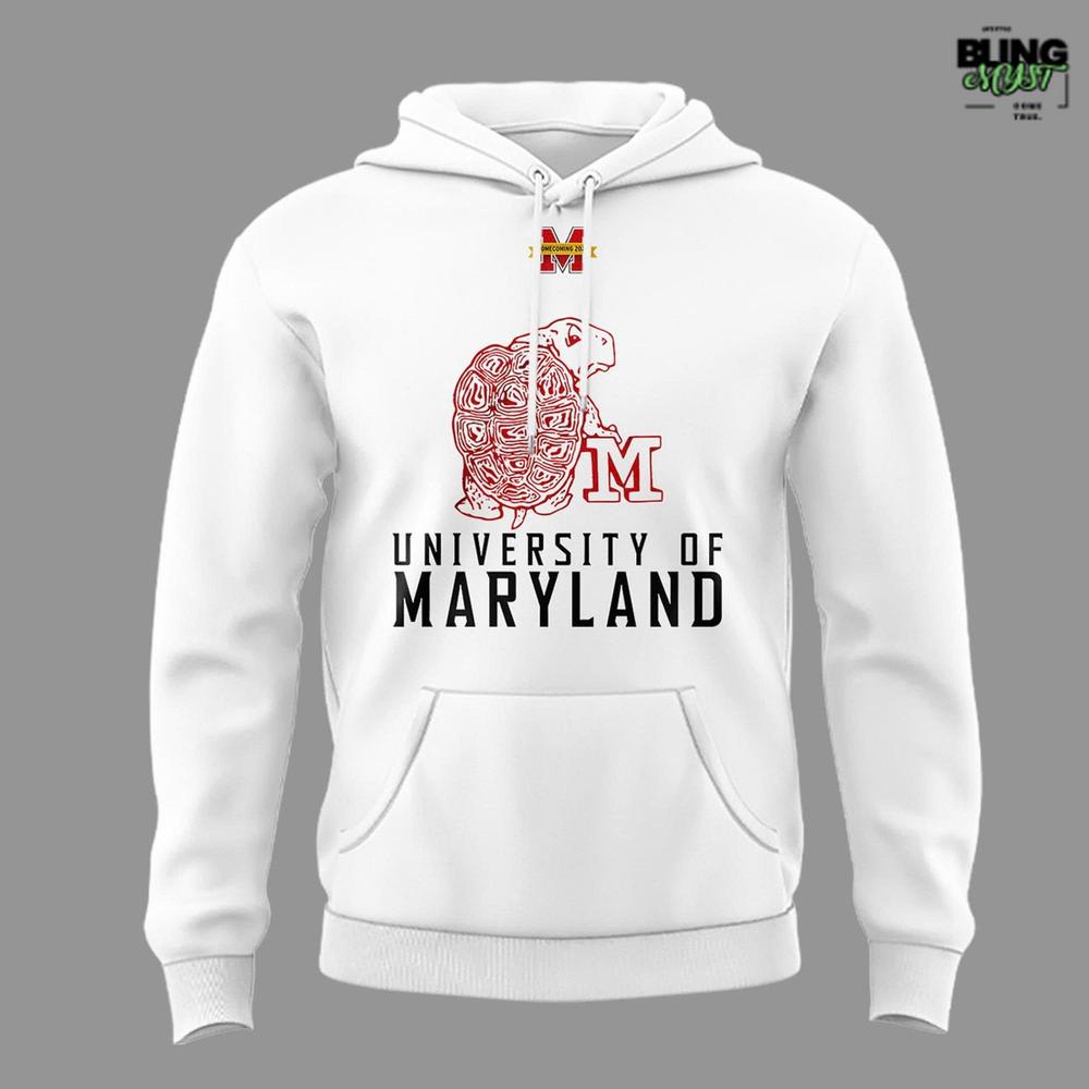 University Of Maryland Terrapins 2025 Hoodie University Of Maryland Terrapins 2025 Hoodie