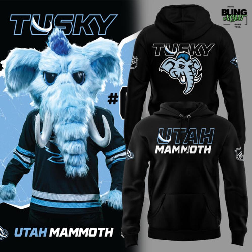 Utah Mammoth Tuskey Special Edition Hoodie Utah Mammoth Tuskey Special Edition Hoodie