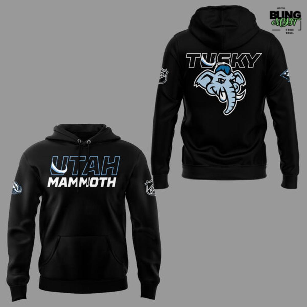 Utah Mammoth Tuskey Special Edition Hoodie Utah Mammoth Tuskey Special Edition Hoodie