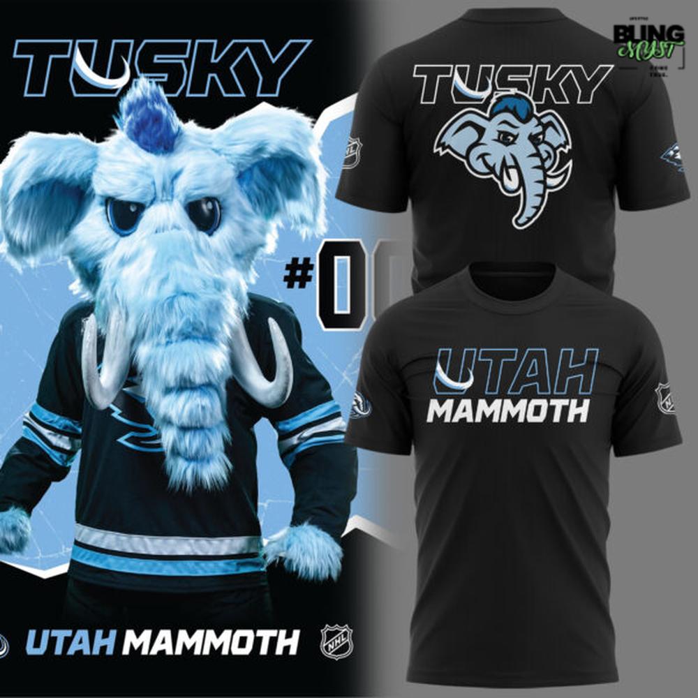 Utah Mammoth Tuskey Special Edition T-Shirt Utah Mammoth Tuskey Special Edition T-Shirt