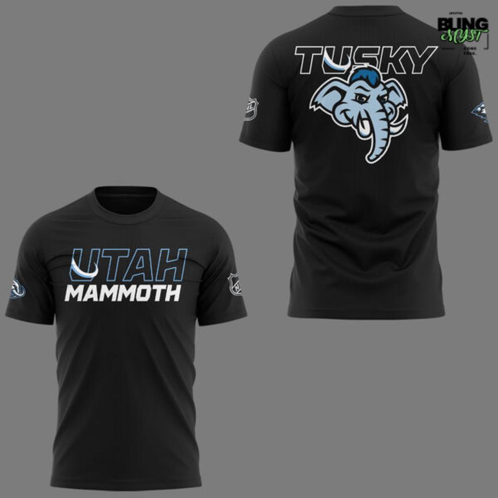 Utah Mammoth Tuskey Special Edition T-Shirt Utah Mammoth Tuskey Special Edition T-Shirt