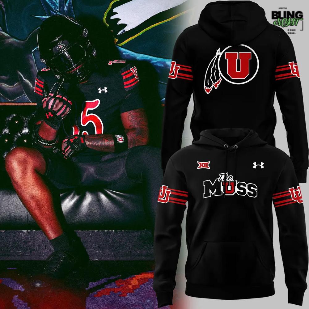 Utah Utes Dark Mode Gameday Special Edition Hoodie Utah Utes Dark Mode Gameday Special Edition Hoodie