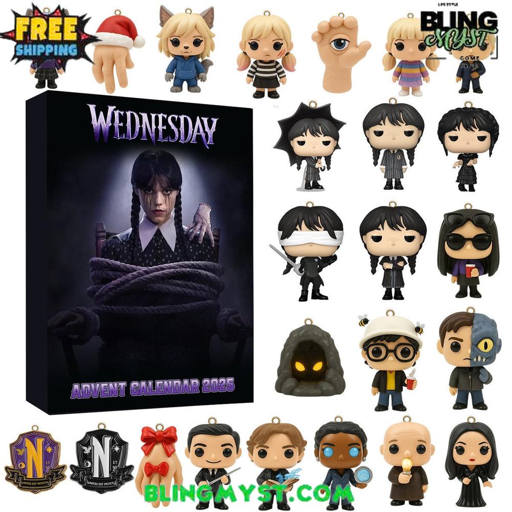 Wednesday Limited Edition Advent Calendar 2025 Wednesday Limited Edition Advent Calendar 2025