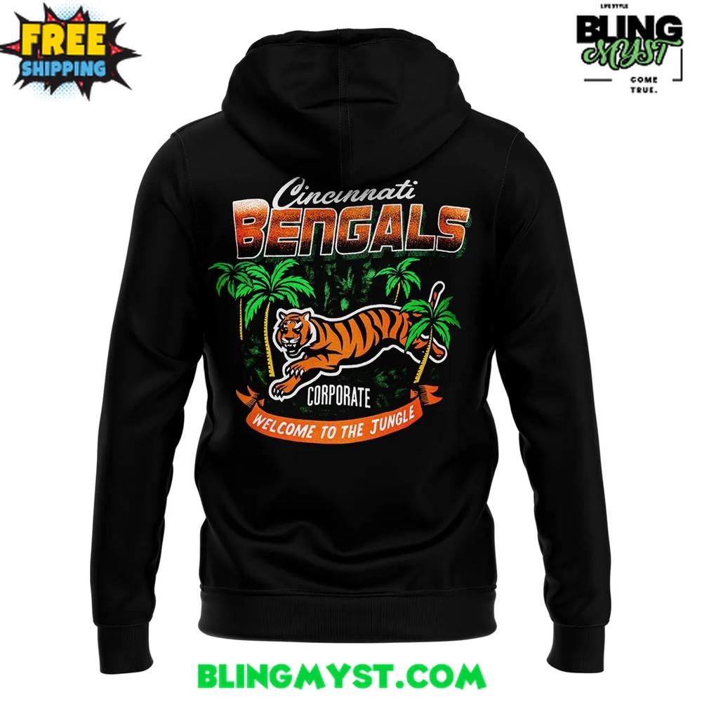 Welcome to the Jungle Cincinnati Bengals Special Hoodie Welcome to the Jungle Cincinnati Bengals Special Hoodie