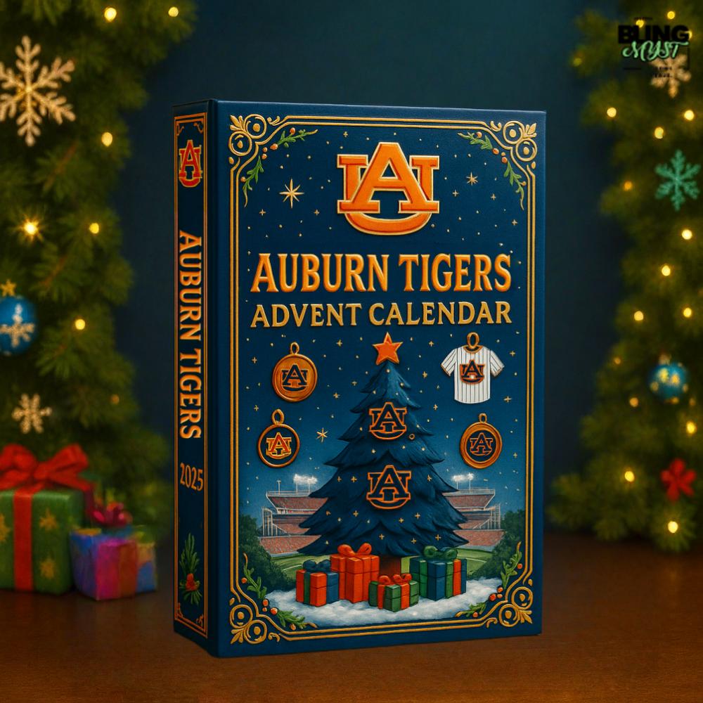 2025 Auburn Tigers Football Limited Edition Advent Calendar 2025 Auburn Tigers Football Limited Edition Advent Calendar
