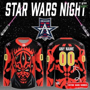 Allen Americans 2025 Star Wars Night Hockey Jersey