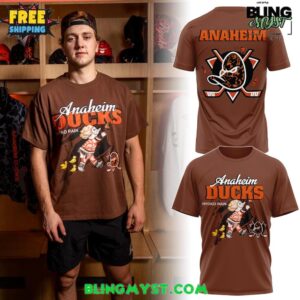 Anaheim Ducks Ryoko Rain Retro Streetwear Edition T-Shirt