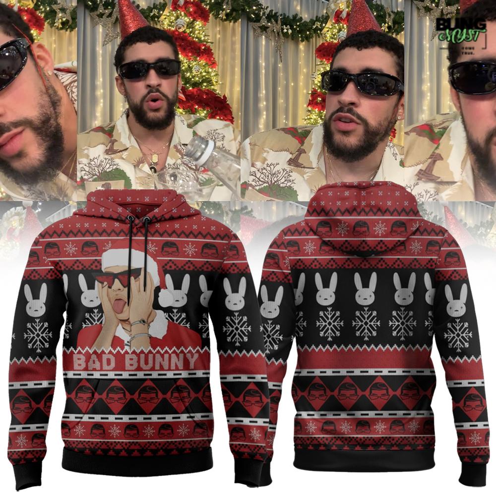 Bad Bunny Christmas 2025 Limited Edition Hoodie Bad Bunny Christmas 2025 Limited Edition Hoodie