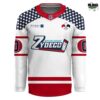Baton Rouge Zydeco Military Appreciation Night 2025 Hockey Jersey 2