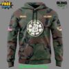 Boston Bruins 2025 Salute To Service Special Camo Hoodie 2