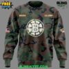 Boston Bruins 2025 Salute To Service Special Camo Sweatshirt 2