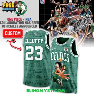 Boston Celtics x One Piece Limited Edition NBA Basketball Jersey