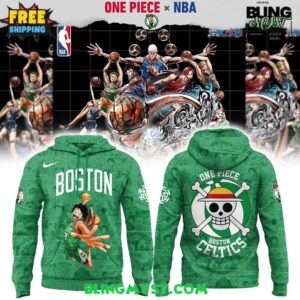 Boston Celtics x One Piece Limited Edition NBA Hoodie
