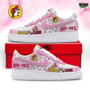 Buc-ee’s Hope For A Cure Limited Edition Air Force 1