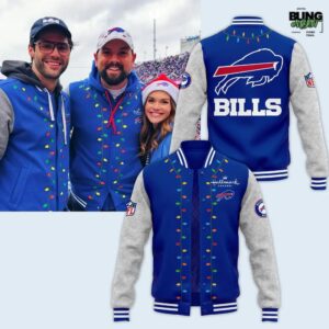 Buffalo Bills Hallmark Channel Limited Edition NFL Varsity Jacket