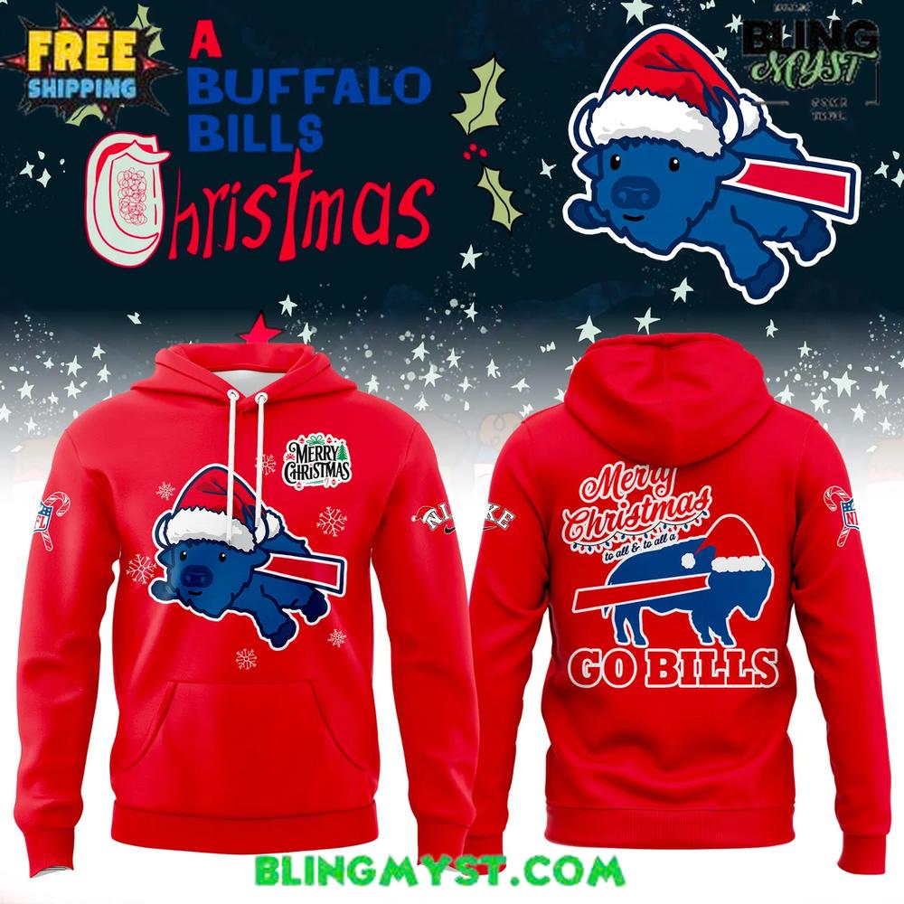 Buffalo Bills Merry Christmas 2025 Limited Hoodie Buffalo Bills Merry Christmas 2025 Limited Hoodie