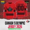 Canada Milano Cortina 2026 Winter Olympics Limited Hockey Jersey 4