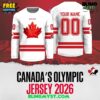 Canada Milano Cortina 2026 Winter Olympics Limited Hockey Jersey 7